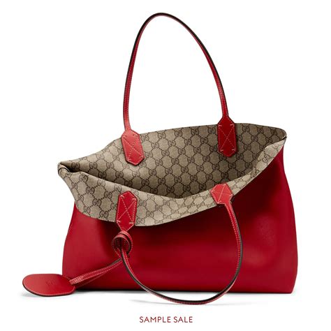 gucci reversible tote large|GUCCI Jumbo GG large tote bag .